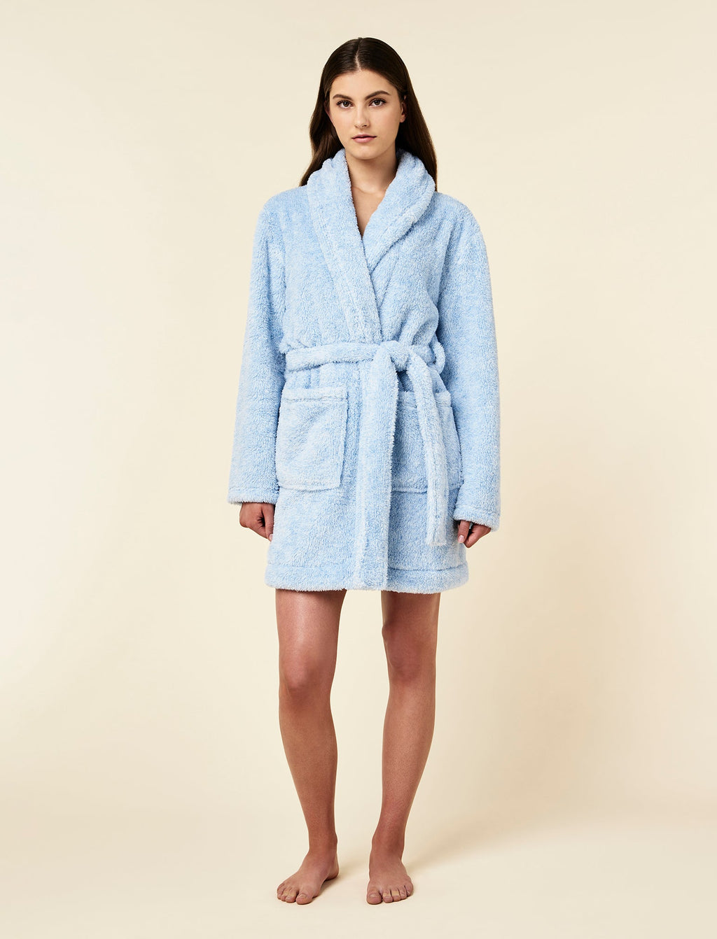 Cosy Short Plush Robe