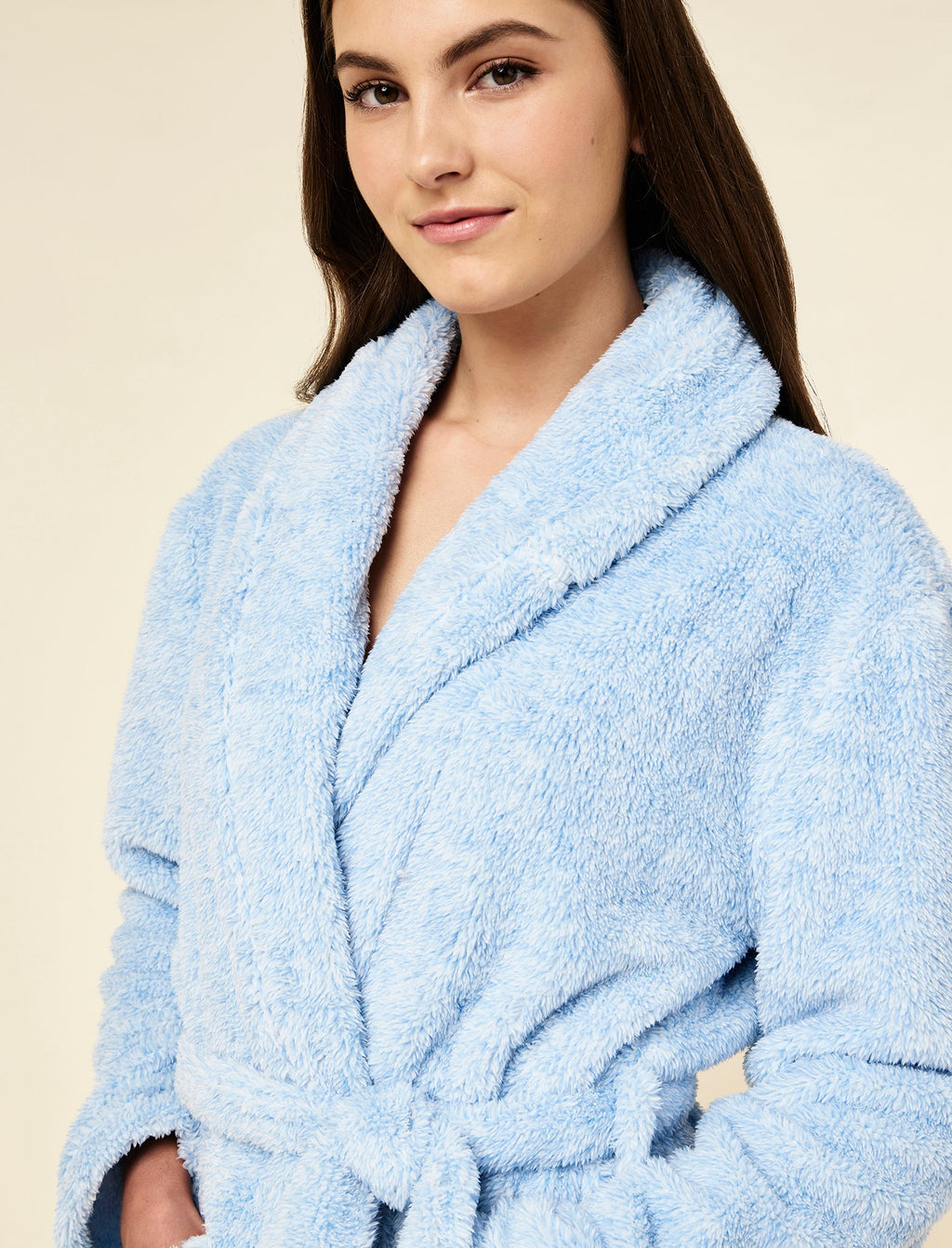 Cosy Short Plush Robe