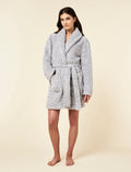 Cosy Short Plush Robe