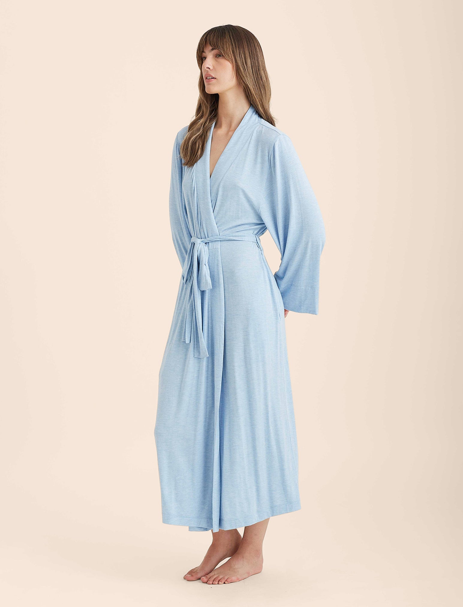 Kate Modal Soft Maxi Robe