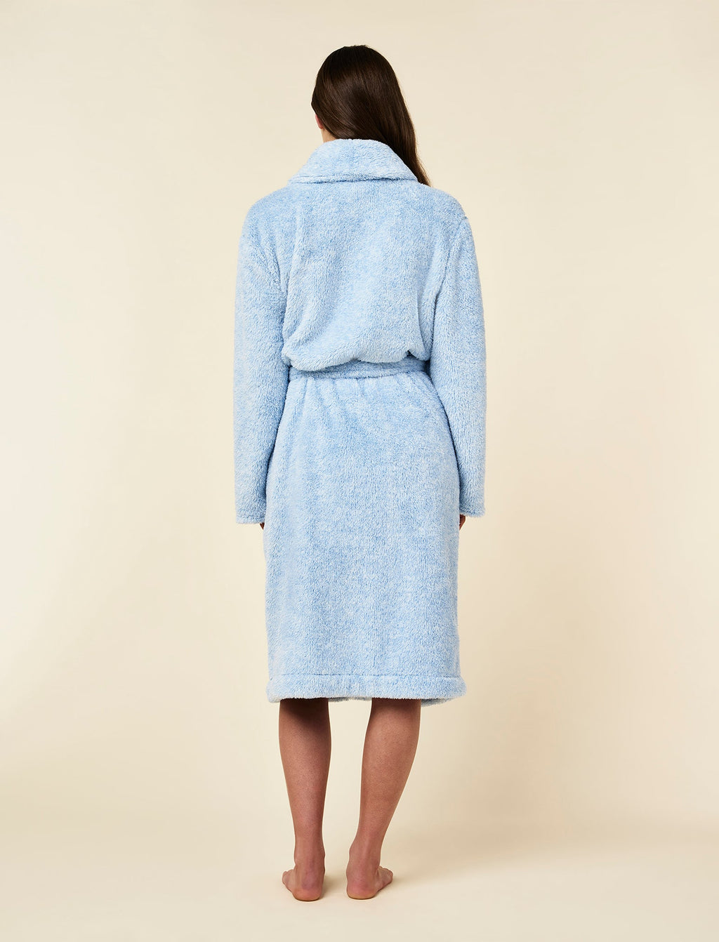 Cozy Plush Mid-Length Robe