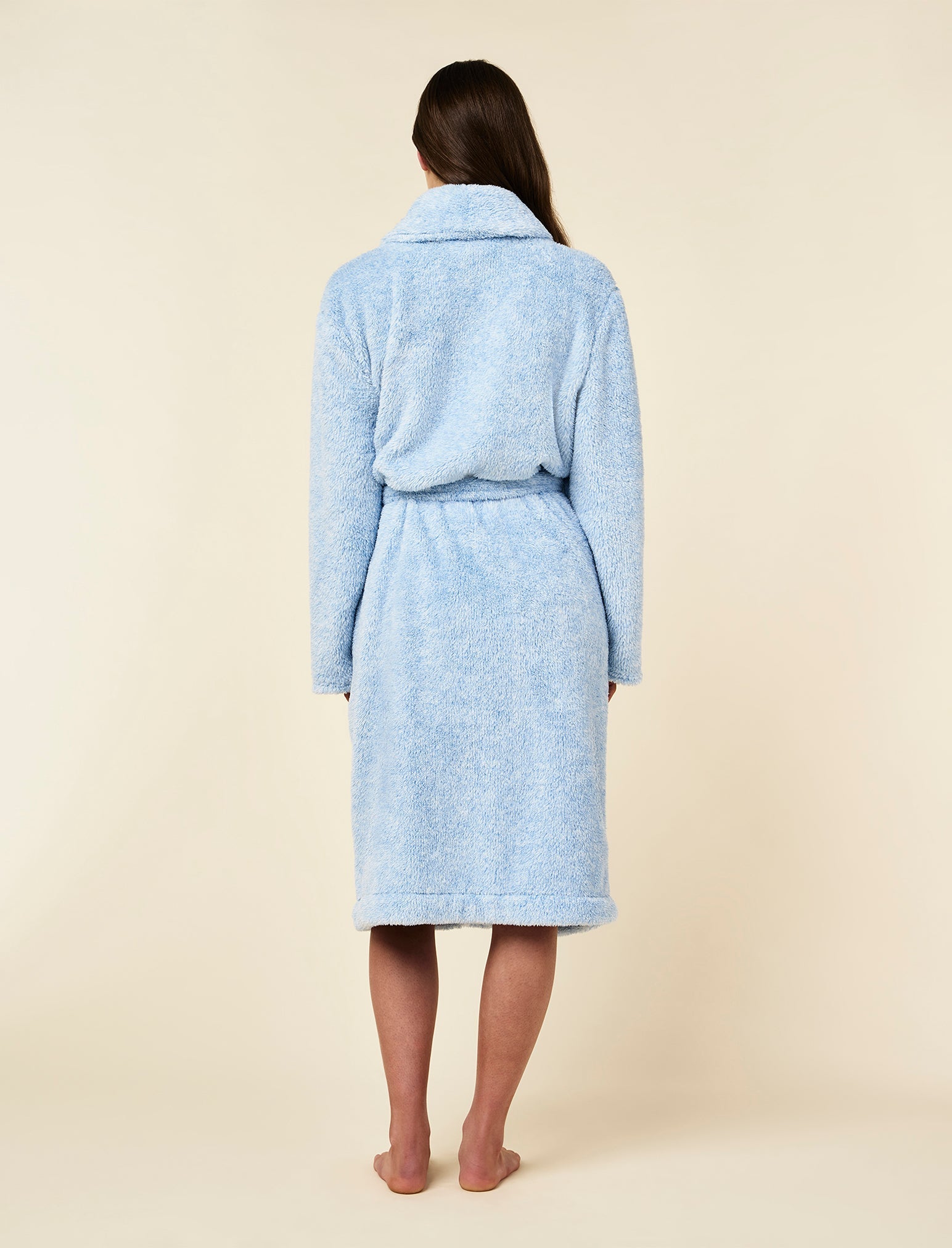 Cozy Plush Mid-Length Robe