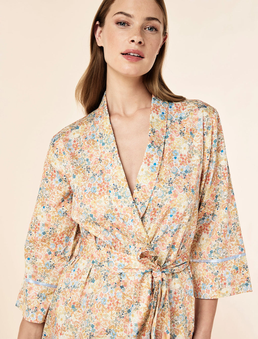 Carly Floral Maxi Robe